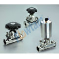 sanitary pneumatic diaphragm valve